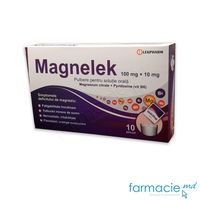 Magnelek pulb./sol. orala 100 mg/10 mg 3g N10