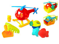 Set jucarii pentru nisip "Elicopter" 7buc, 30X18X15cm