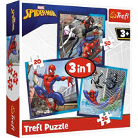 Пазл Trefl 34874 Puzzles 3in1 Spider friends, Disney Marvel Spiderman