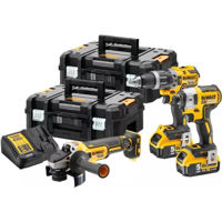 Набор электроинструментов DeWalt DCK384P2T (DCD796+DCG405+DCF887)