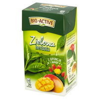 Чай зеленый Big Active with Opuntia & Mango, 20 шт