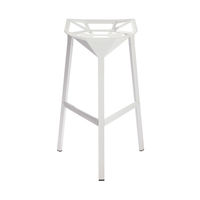 купить Барный стул из пластика, 720x580x950 мм, белый в Кишинёве