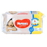 Влажные салфетки Huggies Unistar baby 56шт