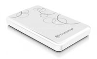 1.0TB (USB3.0) 2.5" Transcend "StoreJet 25A3", White, Anti-Shock, One Touch Backup
