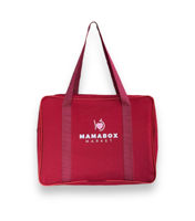 Geanta pentru maternitate Mamabox Burgundy 41x31x20