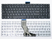cumpără Keyboard HP Pavilion 15-AB, 15-AK, 15-BS, 15-BW, 15-CD, 17-AB, ProBook 250 G6, 255 G6, 256 G6, 258 G6 w/o frame "ENTER"-small ENG/RU Black în Chișinău