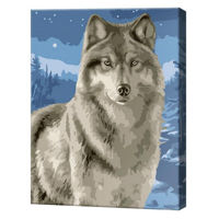 Картина по номерам Art Gallery CX4265 20x30cm Lup mandru