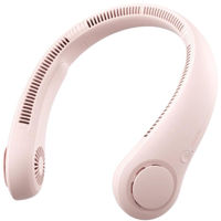 Вентилятор портативный JisuLife Life3, 3-16h, 4000mAh, 3 viteze, Roz (KF2331381)