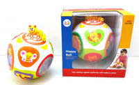 Huile Toys Счастливый Мяч с Музыкойc, Светом и Врашением