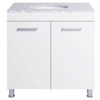 Шкаф под умывальник miscellaneous NANTES 85 (GR 85) Alb