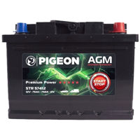 Автомобильный аккумулятор Pigeon EFB Start/Stop 12V 75Ah 750A
