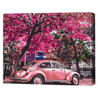 Картина по номерам BrushMe RBS32366FC 30x40 сm (fără cutie) Parcare înflorită