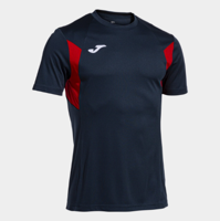 Футболка JOMA - WINNER III SHORT SLEEVE T-SHIRT NAVY RED