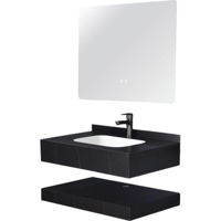 Шкаф под умывальник SanDonna Set 1009N (80cm) piatra sinterizata