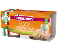 Plasmon Пюре форель с картофелем (6+ мес) 2 х 80 г