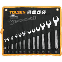 Set de unelte de mână Tolsen Set de 12 chei combinate 6-22mm (15075)