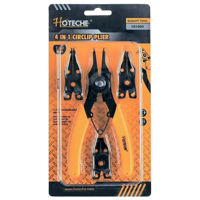 Плоскогубцы Hoteche 101004 щипцы для стопорных колец 4в1 6" 150 mm