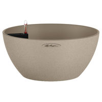 Ghiveci pentru flori Lechuza Cubeto Color 40, Sandy Beige
