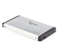 2.5" SATA HDD External Case (USB 3.0),  Silver, Gembird "EE2-U3S-2-S"