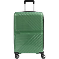 Valiză CCS 5239 S Metalic Green