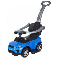 Толокар Baby Mix UR-HZ614W BLUE Машина детская с ручкой голубой