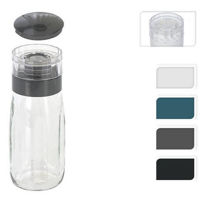 Мельница для соли и перца Excellent Houseware 08558 Мельница для перца стеклянная 300ml, 16cm