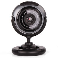 PC Camera A4Tech PK-710G, 480p, Glass lens, Built-in Microphone, Compact Design, Anti-glare Coating