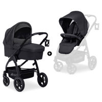 Сărucior pentru copii Hauck Saturn R Duoset Melange Black