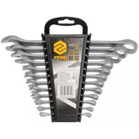 Ключ гаечный Vorel 51722 Набор комбинированных ключей 6-22 мм CrV 12 шт.