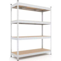 Cтеллаж складской Nex Home Raft metalic Titan 1800x1200x500mm, 4 nivele MDF, galvanizat