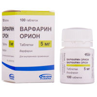 Варфарин табл.5 мг N100