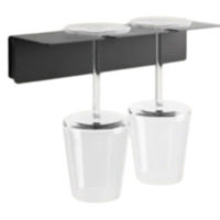 Аксессуар для кухни Falmec Air-Wall Black Shelf with glass rack