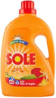 Detergent lichid SOLE Color cu Ulei de Argan, 40 spalari