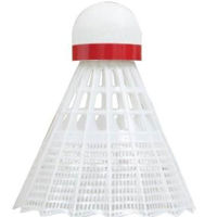 Инвентарь для бадминтона miscellaneous 4690 Нейлоновый волан для бадминтона (1 шт.) белый, красный Tech450 469082