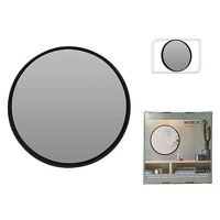 Зеркало Promstore 48304 Настенное зеркало D30см Зеркало, в черной деревянной раме