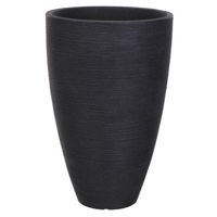 Цветочный горшок ProGarden 50643 Вазон для цветов пластик Ваза D40cm, H60cm, черный