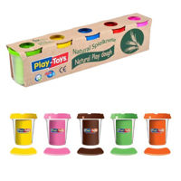 Set de creație Play Toys 42027 Set de plastilină Natural, 500g