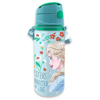 Бутылочка для воды KiDS Licensing FR50013 Aluminium Water Bottle With Handle 600 Ml Frozen