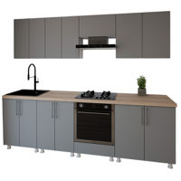 Мебель для кухни Smartex (30113) K3 260сm Grafit