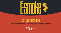 E-Smoke Vegetable Glycerin - 50ml