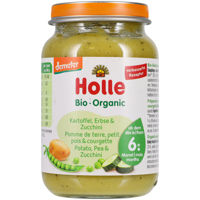 Piure Holle Bio cartofi, mazare si dovlecel (6+ luni) 190 g