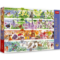 Головоломка Trefl 12078 Puzzles 1000 Premium Plus Tea Time: Four Seasons