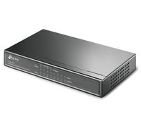 .8-port 10/100/1000Mbps  PoE Switch TP-LINK "TL-SG1008P", steel case, 64W Budget