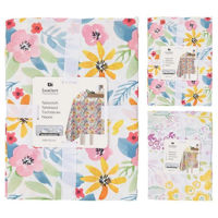 Домашний текстиль Excellent Houseware 55269 Fata de masa 130x180cm Flower, poliester