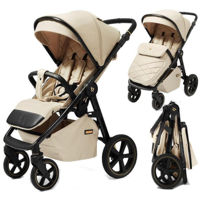 Детская коляска 4Baby Xplode Chrome Sand Beige