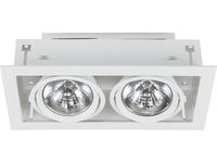 Lustra Downlight 2l alb 6453