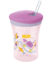 Canuta- anticurgere NUK Action Cup cu pai (12+ luni) 230 ml