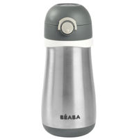 Термос для напитков Beaba B913540 Mineral Grey inox 350ml