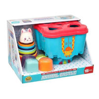 Jucărie New World SL83016 Sorter piramidal Castel cu cupe, 1089D