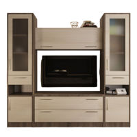 Шкаф Bafimob Standard Стенка Юля (ТВ-1,2м) L-2,1m